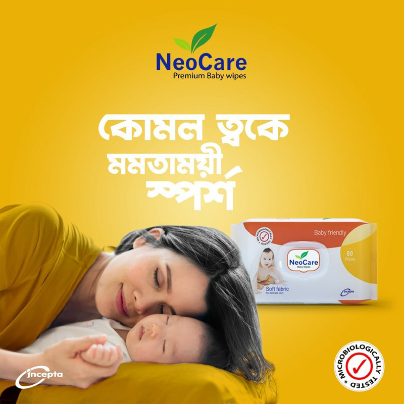Neocare Baby Wet Wipes -120 Pcs