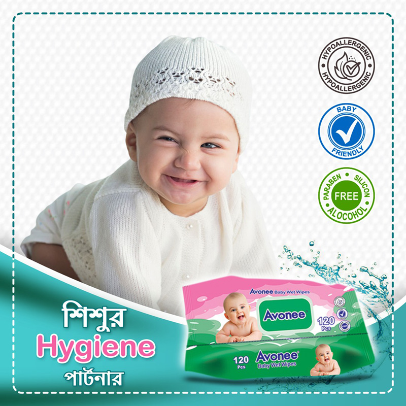 Avonee Baby Wet Wipes -120 Pcs