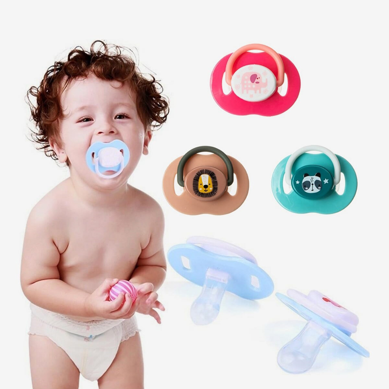 Apple Bear Baby Silicone Pacifier