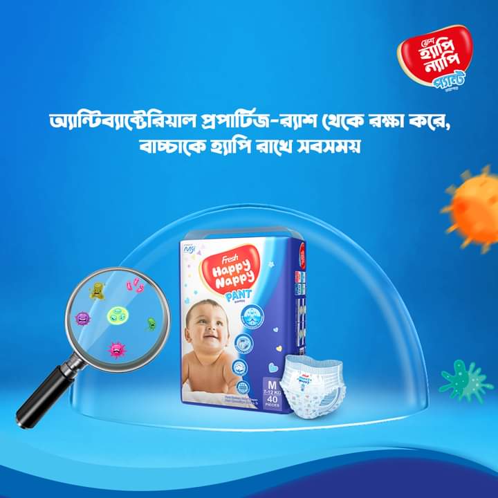 Fresh Happy Nappy Diapers Pants Style (All Size Standard Series)