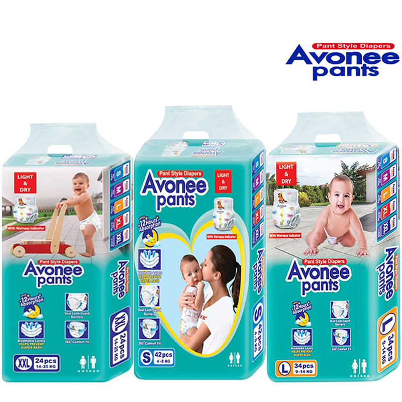 Avonee Baby Diapers Pants Style (All Size Standard Series)