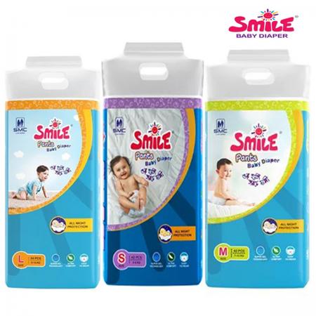 SMC Smile  Baby Diapers Pants Style (All Size Standard Series)