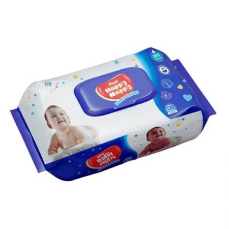 Fresh Happy Nappy Baby Wet Wipes -120 Pcs