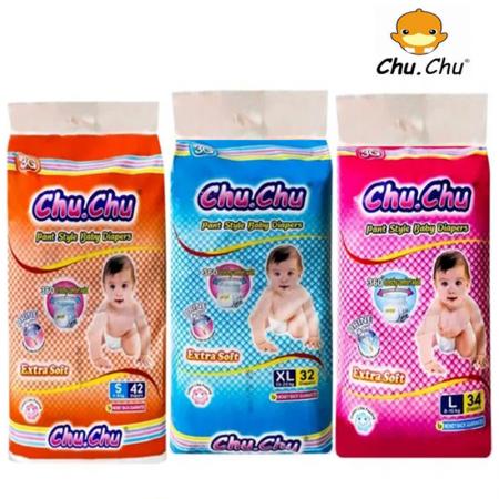 Chu Chu Baby Diapers Pants Style (All Size Standard Series)