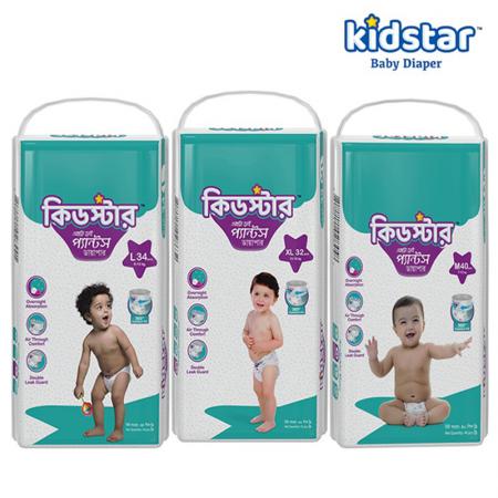 Kidster Baby Diapers Pants Style (All Size Standard Series)