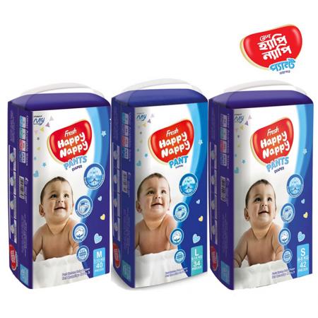 Fresh Happy Nappy Diapers Pants Style (All Size Standard Series)